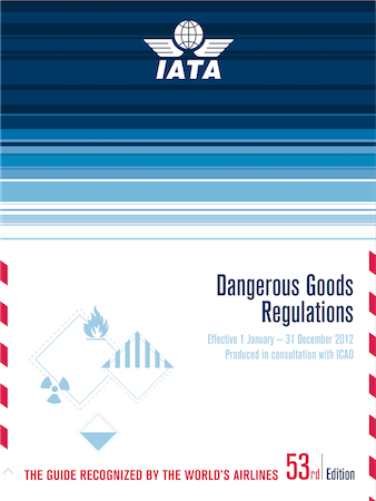 IATA Dangerous Goods Regulations 2012 udgave